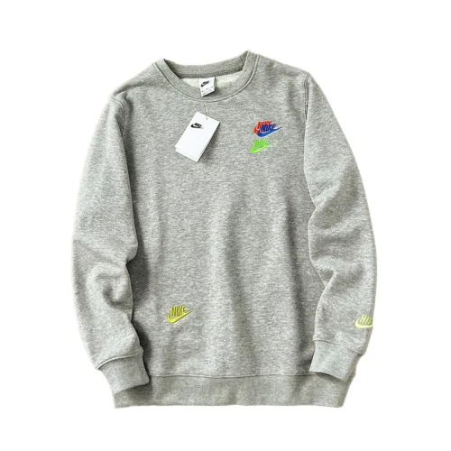 Свитшот Nike With Brand Logos "Gray"