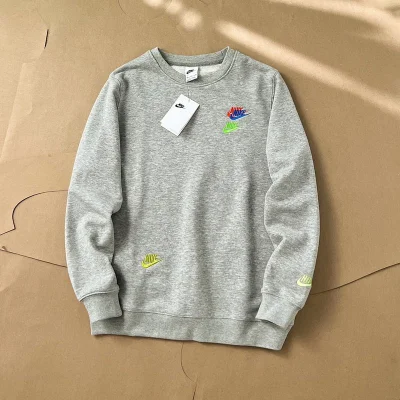 Свитшот Nike With Brand Logos "Gray" фото № 2 Свитшот Nike With Brand Logos "Gray" фото № 2