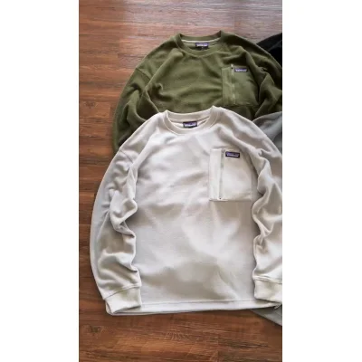 Толстовка Patagonia Front Pocket With Vertical Zipper "White" фото № 8