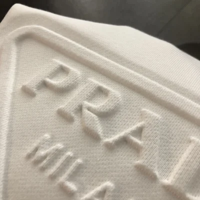 Свитшот Prada With Logo And Emblem "White" фото № 6