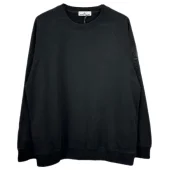 Свитшот Stone Island With Brand Logo On The Sleeve - Monochrome "Black"