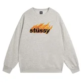 Свитшот Stussy Burning Inscription "Beige"