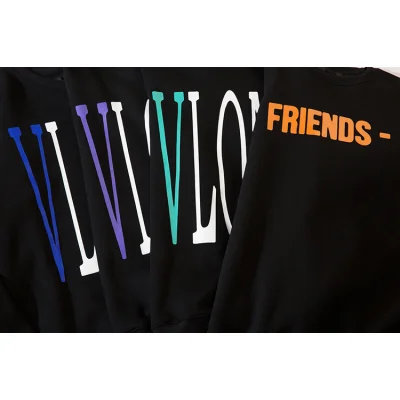Свитшот Vlone With A Large Logo "Black/Mint" фото № 4