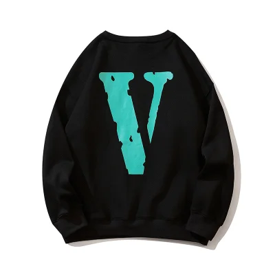 Свитшот Vlone With A Large Logo "Black/Mint" фото № 5