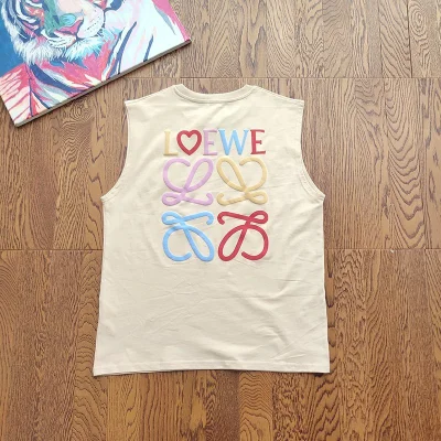 Майка Loewe Multicolored Emblem "Cream" фото № 7