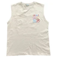 Майка Loewe Multicolored Emblem "Cream"