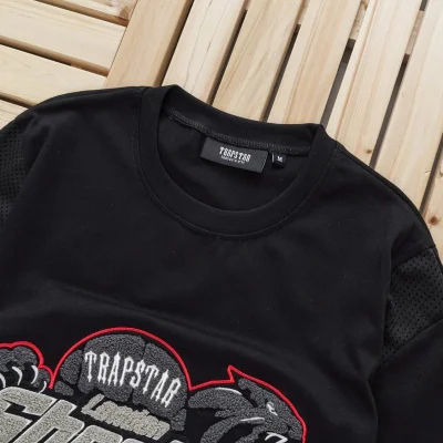 Футболка Trapstar London Shooters Leopard Еmbroidered "Black" фото № 6