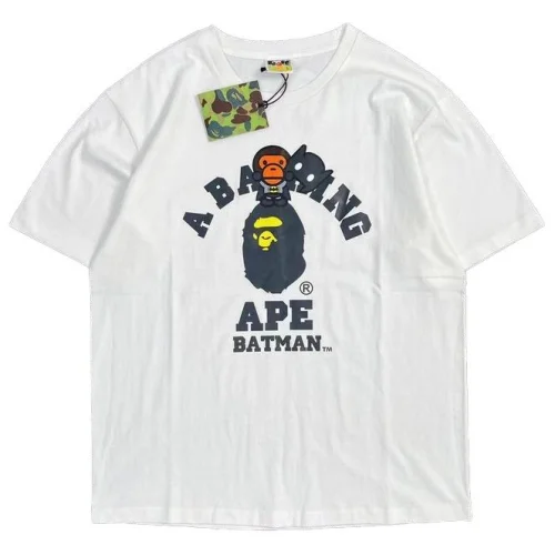 Футболка A Bathing Ape Batman "White"
