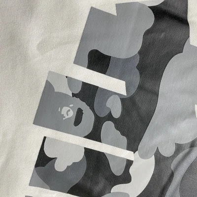 Футболка A Bathing Ape Undefeated "White" фото № 3