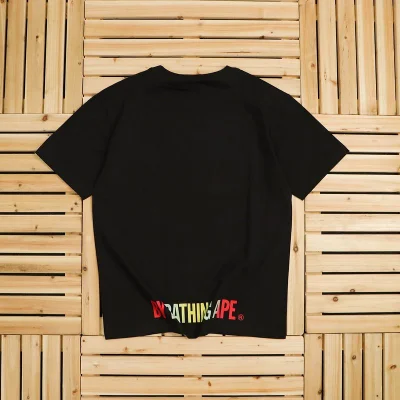 Футболка A Bathing Ape Star Print "Black" фото № 2