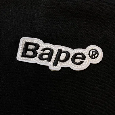 Футболка A Bathing Ape Small Brand Logo "Black" фото № 3