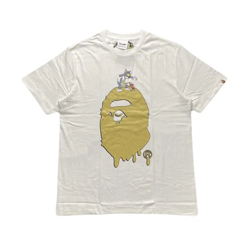 Футболка A Bathing Ape X Tom And Jerry "White"