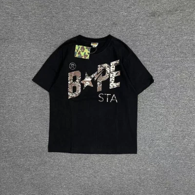 Футболка A Bathing Ape Snake Skin "Black" фото № 2