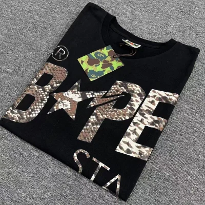 Футболка A Bathing Ape Snake Skin "Black" фото № 6