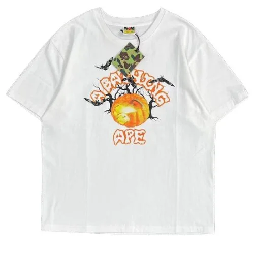 Футболка A Bathing Ape Halloween "White"