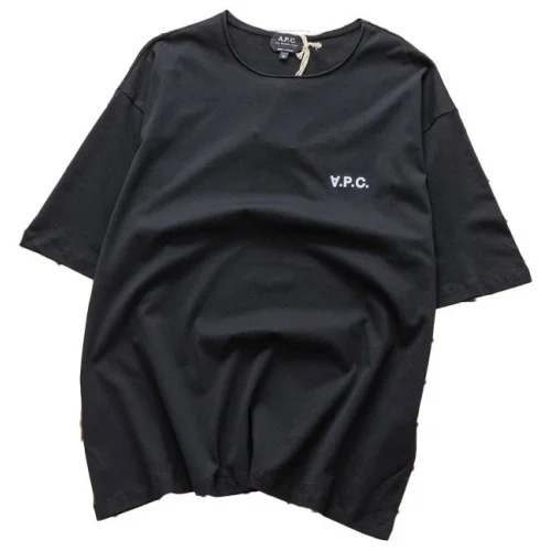 Футболка A.P.C With Logo "Black"