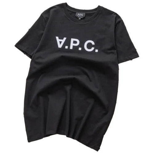 Футболка A.P.C Inverted Letter "Black"