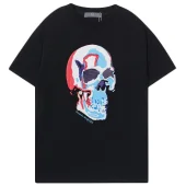 Футболка Alexander Mcqueen Multicolor Skull Print "Black"
