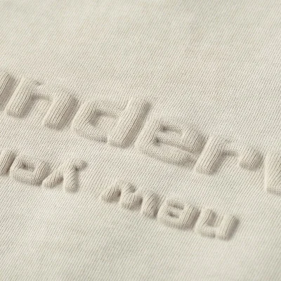 Футболка Alexander Wang Logo Brand New York Text "Beige/Gray" фото № 5