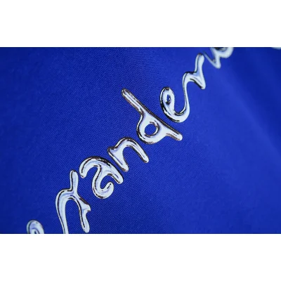 Футболка Alexander Wang With Brand Label "Blue" фото № 6