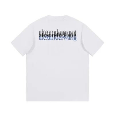 Футболка Alexander Wang With Brand Logo "White" фото № 3
