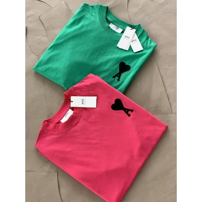 Футболка AMI Intense Color "Green" фото № 8