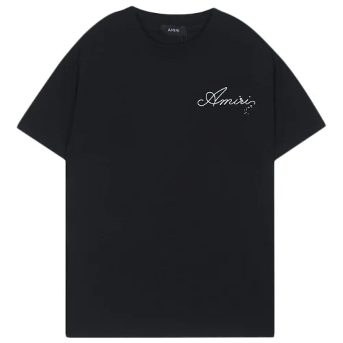 Футболка Amiri Glass With Bubbles "Black"