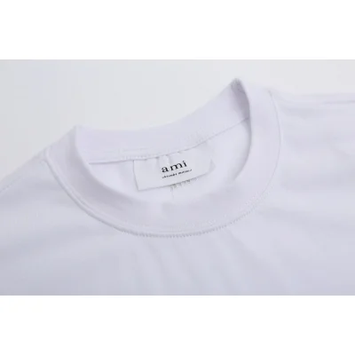 Футболка Amiri Large Brand Logo "White" фото № 5