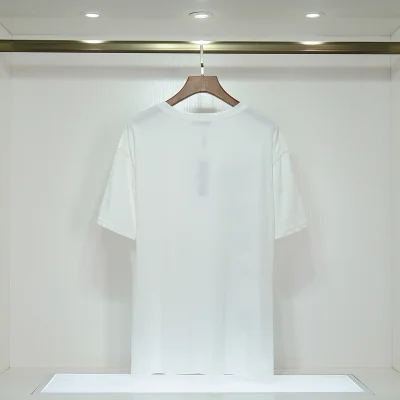 Футболка Amiri Large Brand Inscription On The Side "White" фото № 2