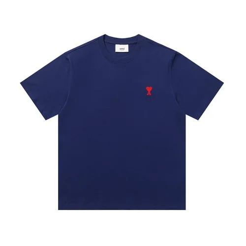 Футболка Amiri Small Red Heart "Blue"