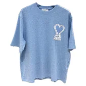 Футболка Amiri With Big Heart - Classic "Blue"