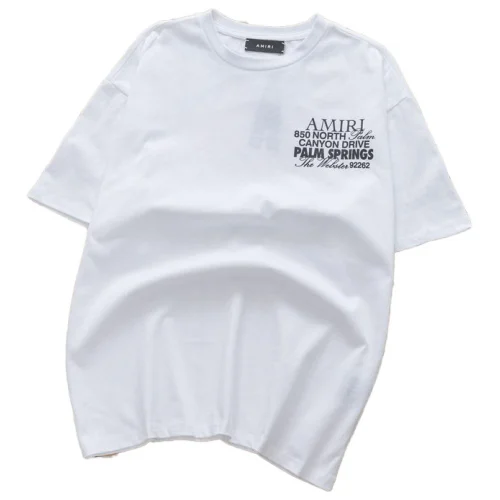 Футболка Amiri 850 North Canyon Drive "White"