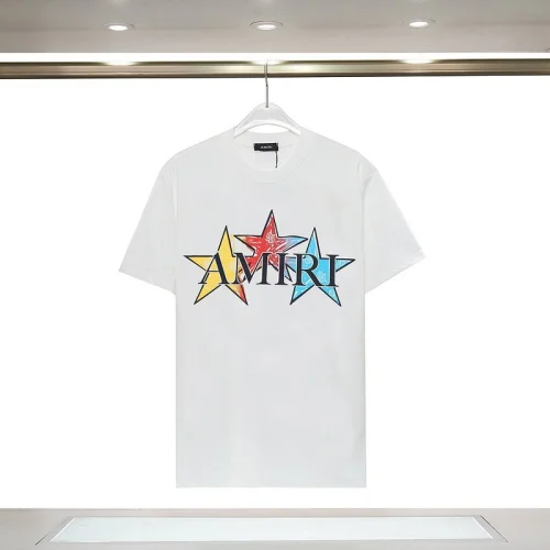 Футболка Amiri Print - Three Stars "White"