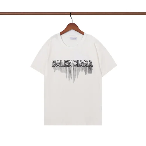 Футболка Balenciaga Leaking Logo "White"