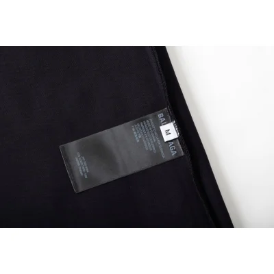 Футболка Balenciaga Logo Reflection "Black" фото № 7