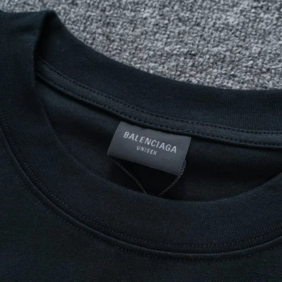 Футболка Balenciaga Crew "Black" фото № 5