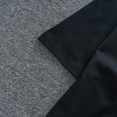 Футболка Balenciaga With Print Of Different Variants Of The Logo "Black" фото № 3