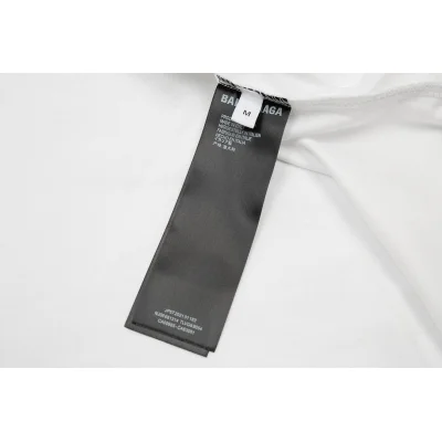 Футболка Balenciaga Crossed Out "White" фото № 5