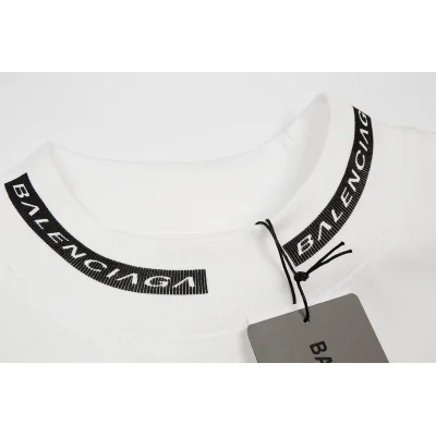 Футболка Balenciaga With Brand Logo Print "White" фото № 4
