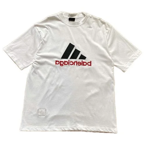 Футболка Balenciaga X Adidas Logos Conversely "White"