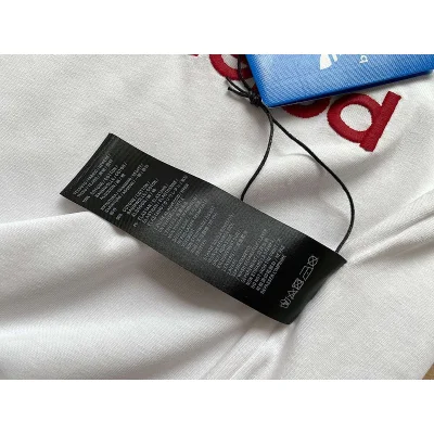 Футболка Balenciaga X Adidas Logos Conversely "White" фото № 7