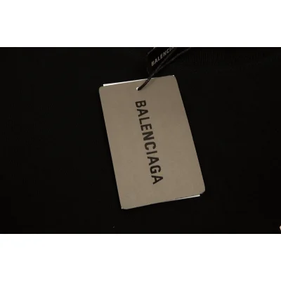 Футболка Balenciaga Bifurcation "Black" фото № 2