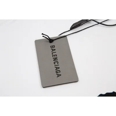 Футболка Balenciaga Logo With Heart "White" фото № 2