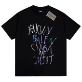 Футболка Balenciaga Color Lettering "Black"