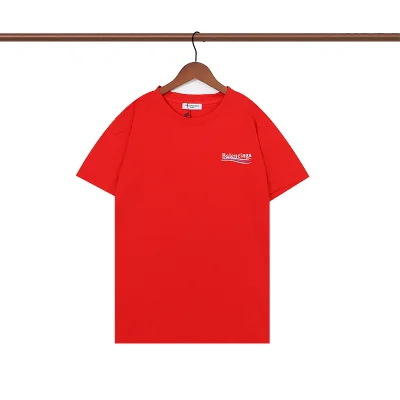 Футболка Balenciaga Brand Classics "Red" фото № 4