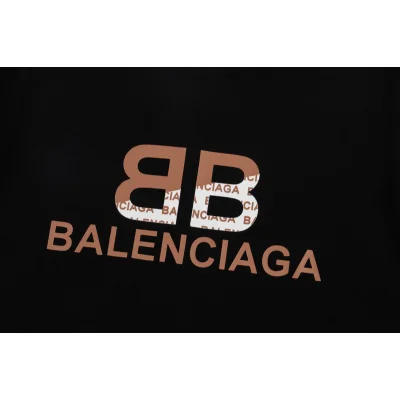 Футболка Balenciaga Logo In The Logo "Black" фото № 2