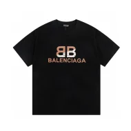 Футболка Balenciaga Logo In The Logo "Black"