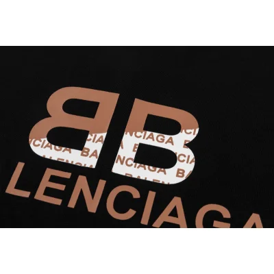 Футболка Balenciaga Logo In The Logo "Black" фото № 3