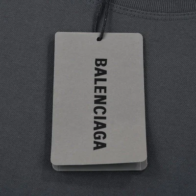 Футболка Balenciaga X Adidas Greeting "Gray" фото № 2