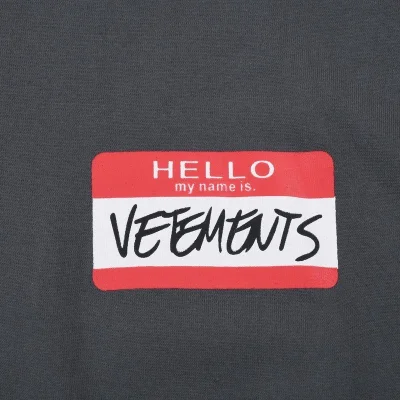 Футболка Balenciaga X Adidas Greeting "Gray" фото № 5